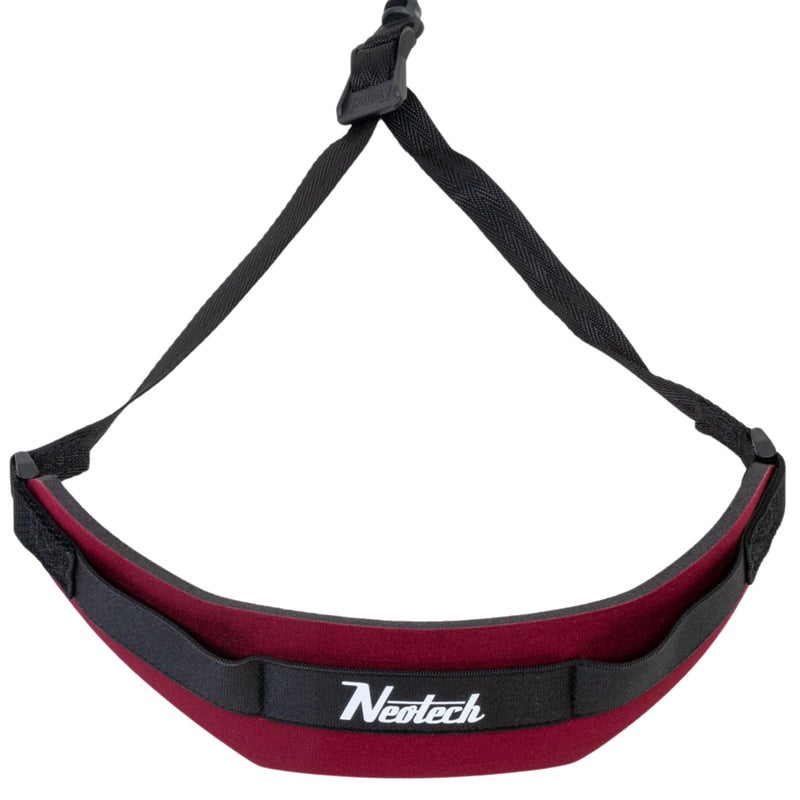 Neo Tech Neotech Saxophone Swivel Hook Neck Strap Soft Sax Padded for Alto Tenor Baritone Soprano â€“ (Regular, Wine) - Made in USA - Image 3